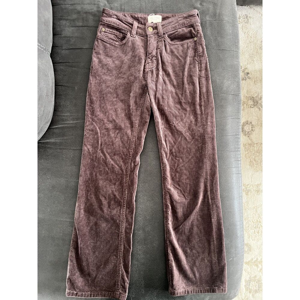 Anthropologie Pilcro Low-Rise Corduroy Flare Jeans